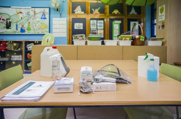 Medidas preventivas en un colegio