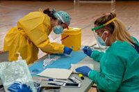 Andalucía supera por primera vez los 500 ingresos Covid en UCI pero baja 48 hospitalizados en 24 horas hasta los  3.429