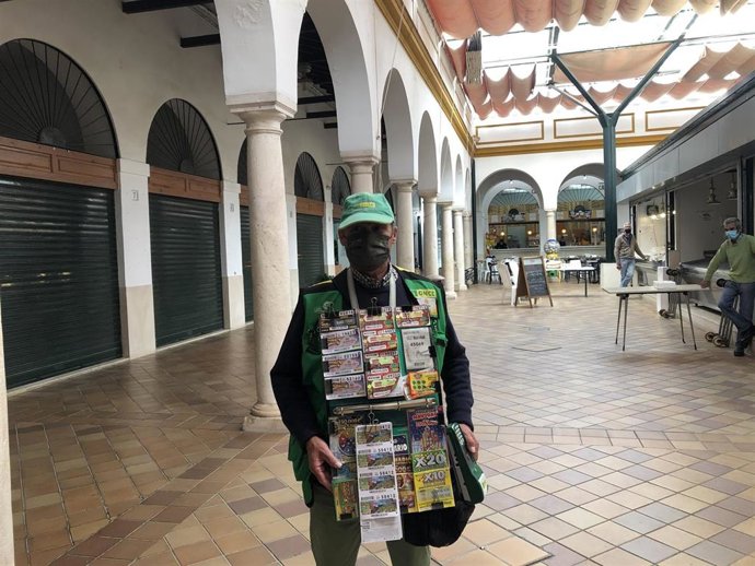 El vendedor Antonio Ledesma de Osuna