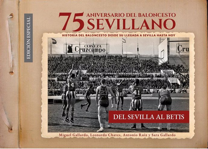 La portada del libro es una fotografía del 11 de diciembre de 1960, cuando los Harlem Globertrotters jugaron ante más de 20.000 espectadores un partido en el Stadium Heliópolis, hoy Benito Villamarín.