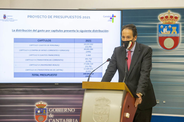 José Luis Gochicoa, consejero de Obras Públicas