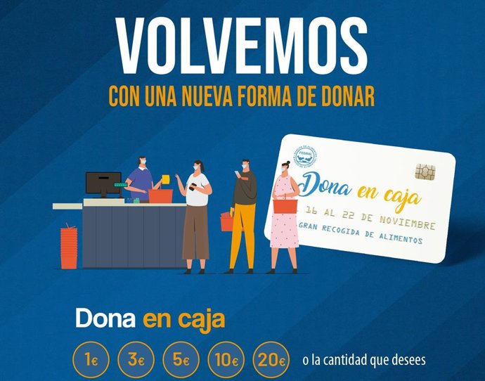 Cartel de la Gran Recogida de Alimentos 2020