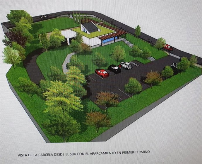 Infografía tanatorio Santillana del Mar