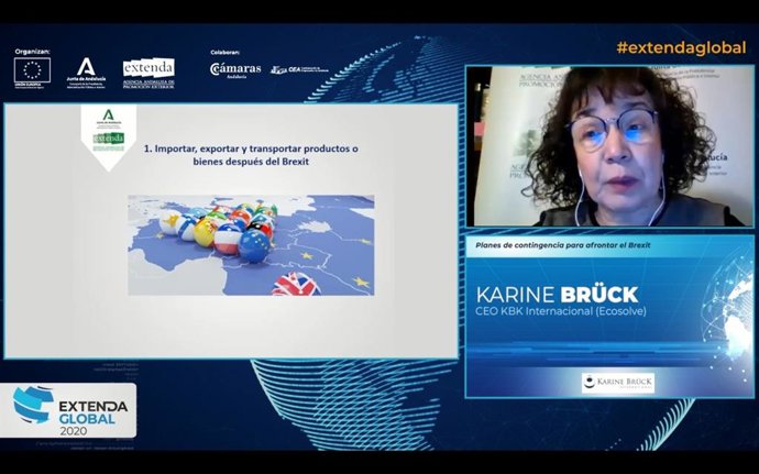 La CEO de KBK Internacional Ecosolve, Karine Bruck.