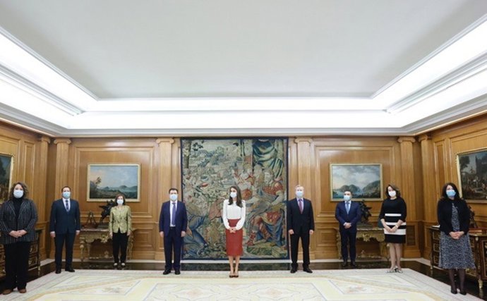 La Reina recibe a una representación de la Asociación Española de Editoriales de Publicaciones Periódicas (AEEPP).