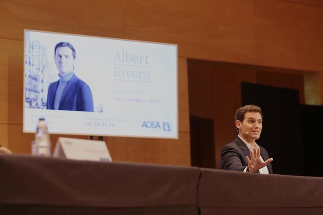 Albert Rivera ha participado en Zaragoza en el Foro ADEA