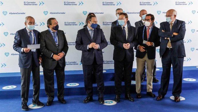 Acto empresarial por el Corredor Mediterráneo en Valencia, con el ministro José Luis Ábalos