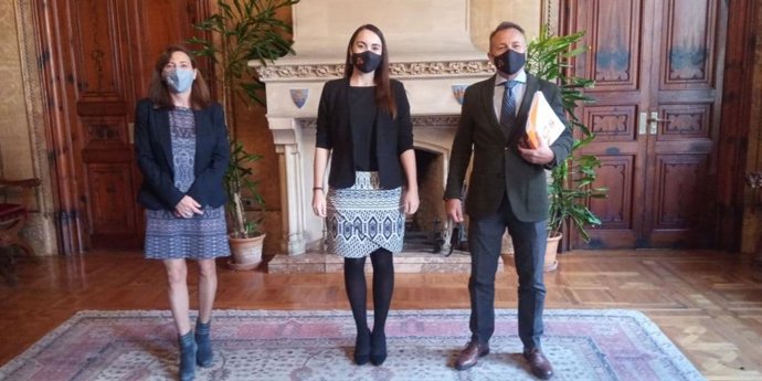 La portavoz de Ciudadanos en el Consell de Mallorca, Beatriz Camiña.