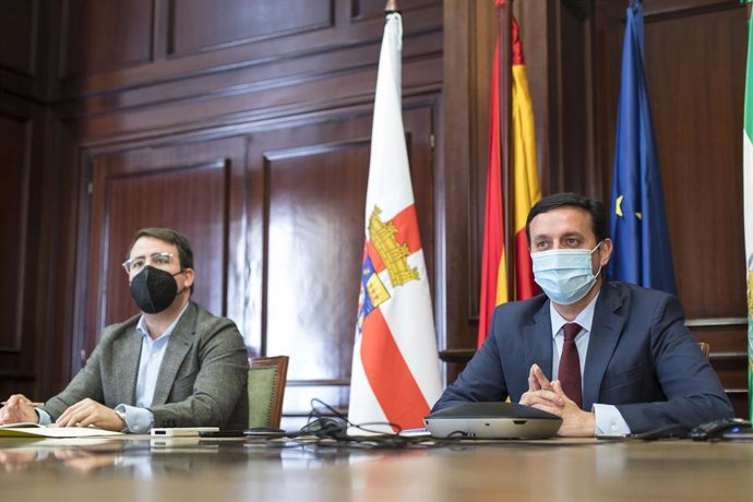 El diputado provincial de Presidencia y el presidente de la Diputación de Almería