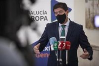 Marín urge al Gobierno ayudas al sector productivo: "Nadie puede pensar que la Junta tiene recursos para salvar a todos"