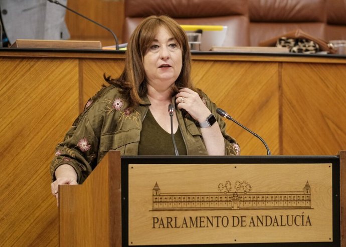 La parlamentaria del PSOE-A Soledad Pérez, en una foto de archivo.