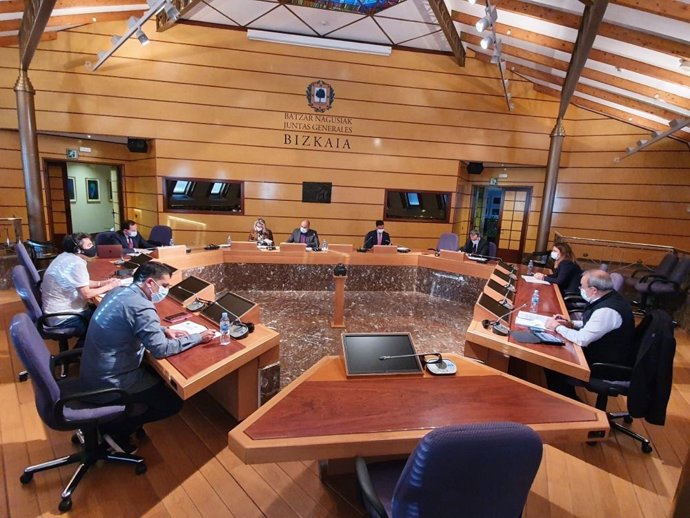 Comisión de Infraestructuras de las Juntas Generales de Bizkaia.
