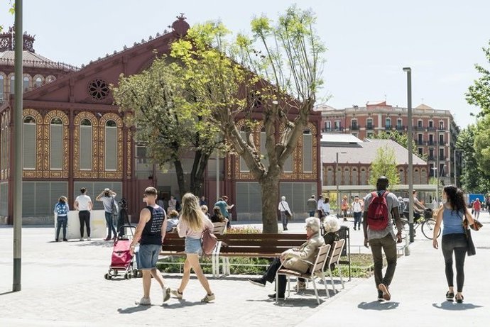 Supermanzana de Sant Antoni, en el Eixample de Barcelona