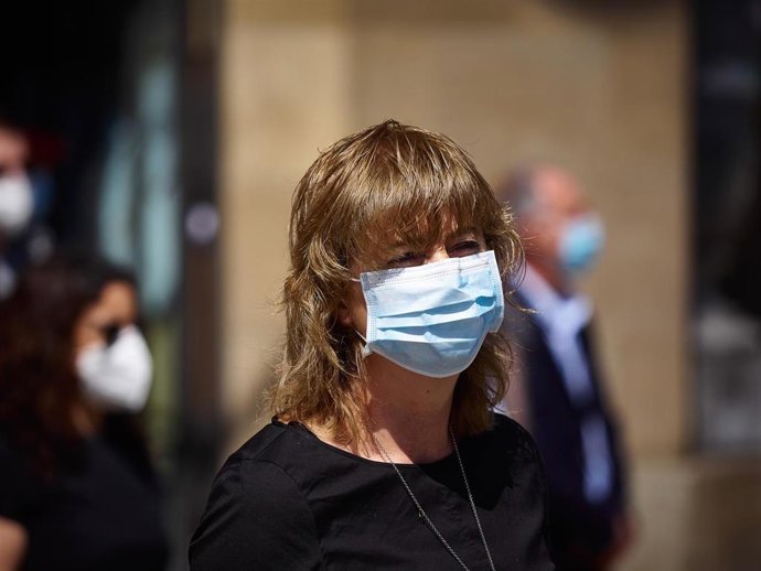 La consejera de Relaciones Ciudadanas del Gobierno de Navarra, Ana Ollo.