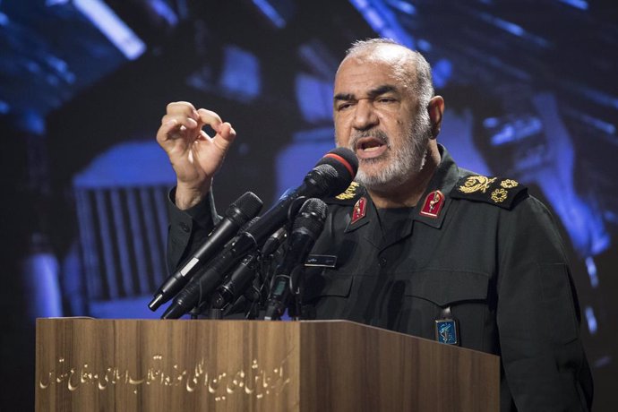 El comandante de la Guardia Revolucionaria de Irán, Hosein Salami