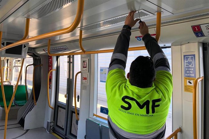 Metro de Málaga renueva el aire en el interior de los trenes cada dos minutos y medio