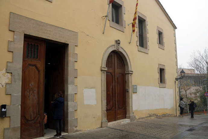 Pla general on es poden veure els jutjats de Cervera, el 12 de novembre de 2020. (Horitzontal)