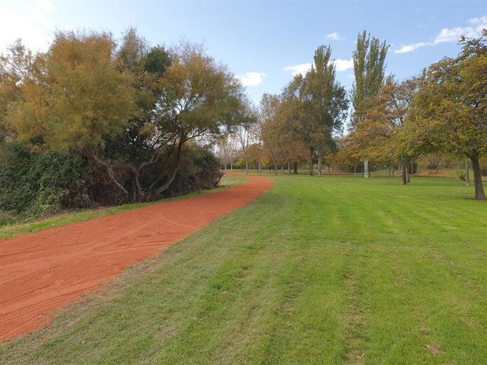 Reparación camino Parque del Cidacos de Calahorra