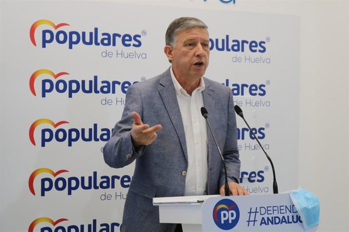 El diputado nacional del PP por Huelva, Carmelo Romero.
