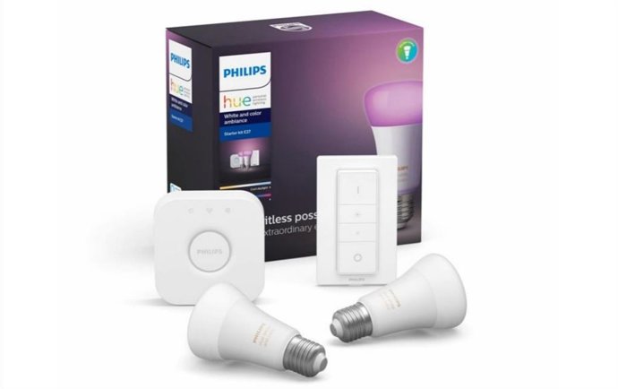 Bombillas Philips Hue.