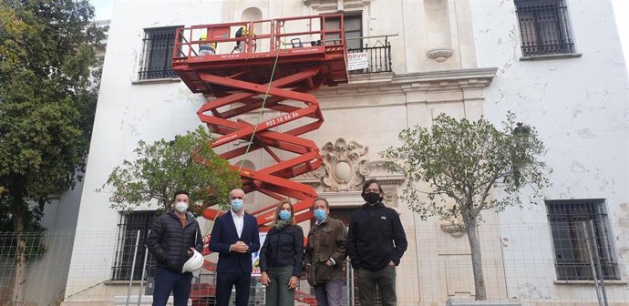 Muñoz, en la iglesia de San Hermenegildo