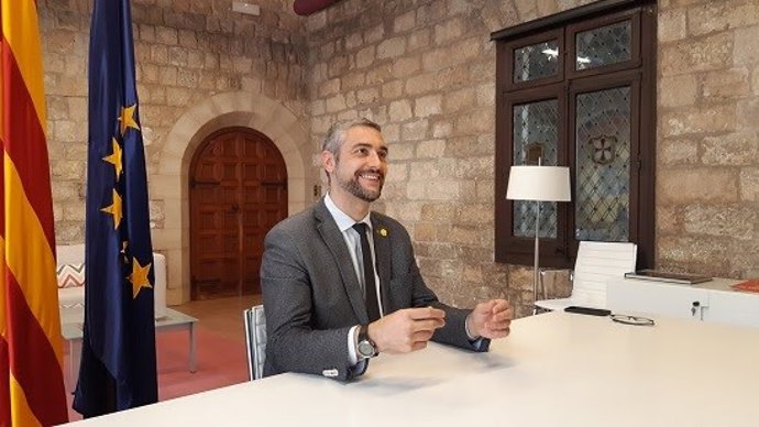 El conseller d'Acció Exterior, Relacions Institucionals i Transparncia de la Generalitat, Bernat Solé.