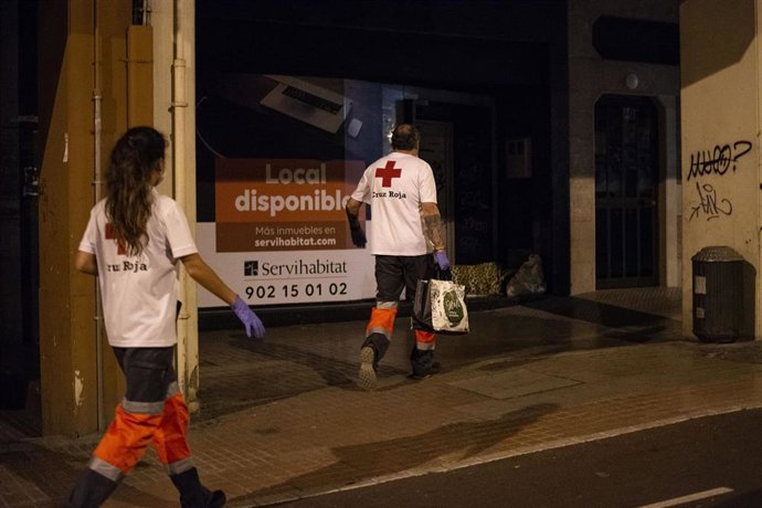 La Unidad de Emergencia Social durante una atención