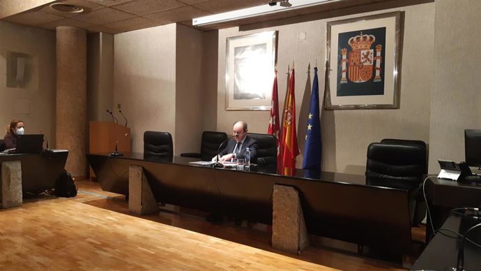 El presidente del TSJM, Celso Rodríguez Padrón, presenta la Memoria Anual correspondiente a 2019