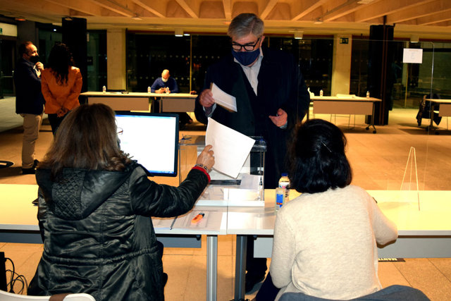 Elecciones a Junta de Gobierno celebradas hoy en el Colegio Oficial de Arquitectos de Madrid