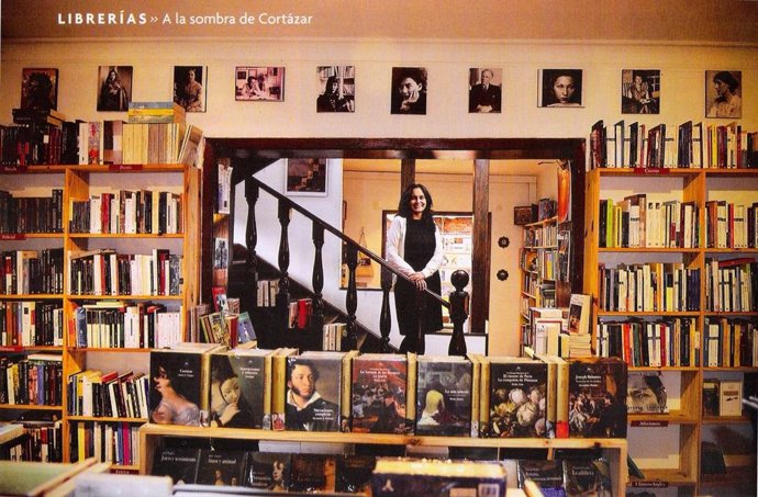 Librería Casa Tomada. En Bogotá.