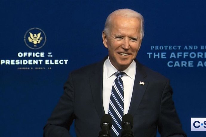 El presidente electo de EEUU, Joe Biden