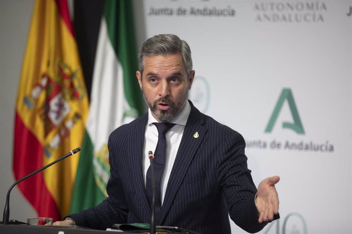 El consejero de Hacienda y Financiación Europea, Juan Bravo, en una foto de archivo.