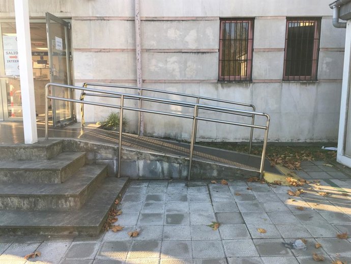 Acceso a la ITV en Trapagaran