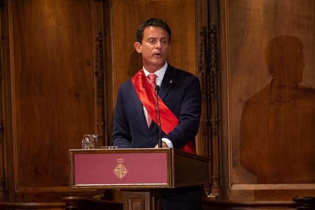 El líder de BCNCanvi, Manuel Valls.