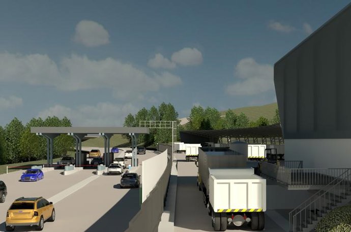 Grafico del nuevo centro.