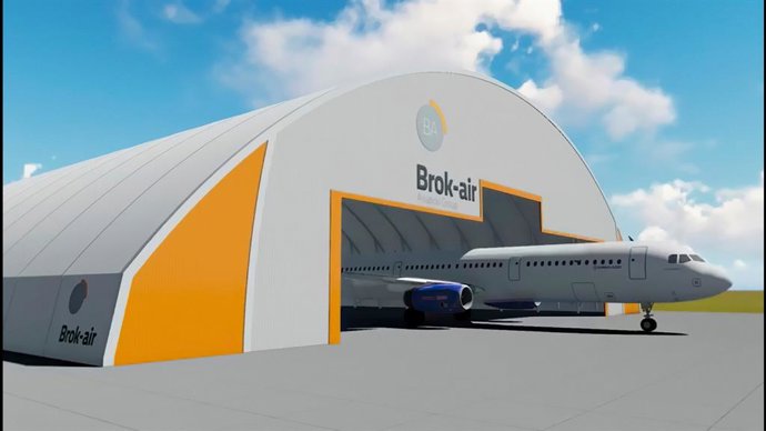 Brok-air Aviation Group construirá un centro de mantenimiento de aviones en el aeropuerto de Castellón