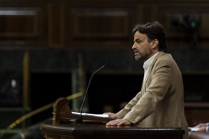 El president del Grup Parlamentari Unides Podem al Congrés, Jaume Asens. Madrid (Espanya), 29 de juliol del 2020. 