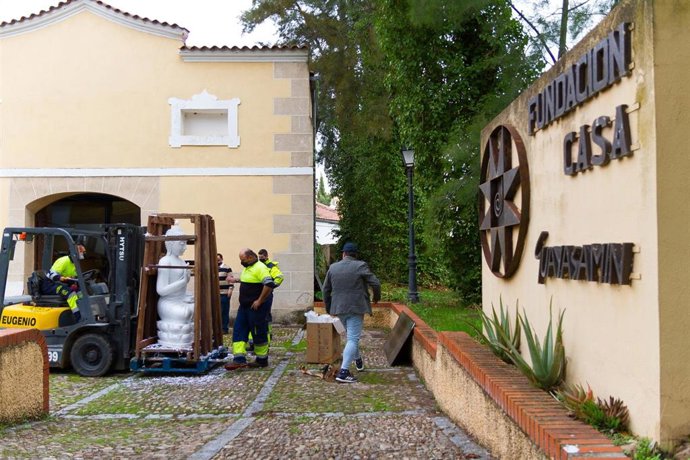 El Buda Karuna se traslada al Museo Guayasamín-Casa Pedrilla, su ubicación definitiva hasta que se construya el templo budista de Cáceres