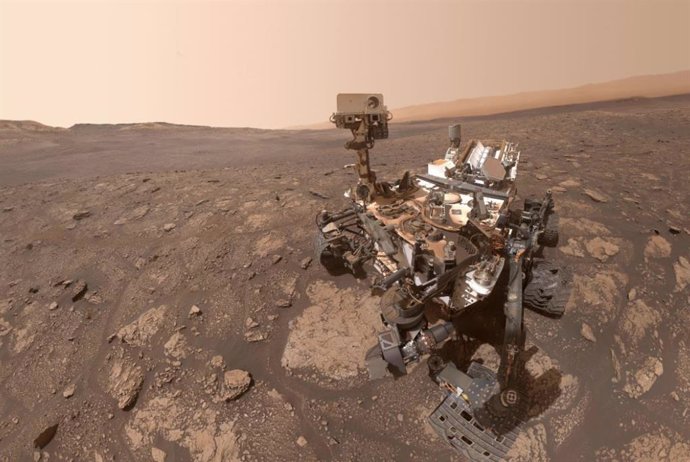 Rover Curiosity a 25 de octubre de 2020