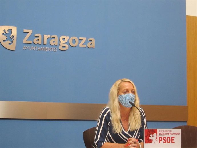 La concejal del grupo socialista en el Ayuntamiento de Zaragoza, Rosa Cihuelo