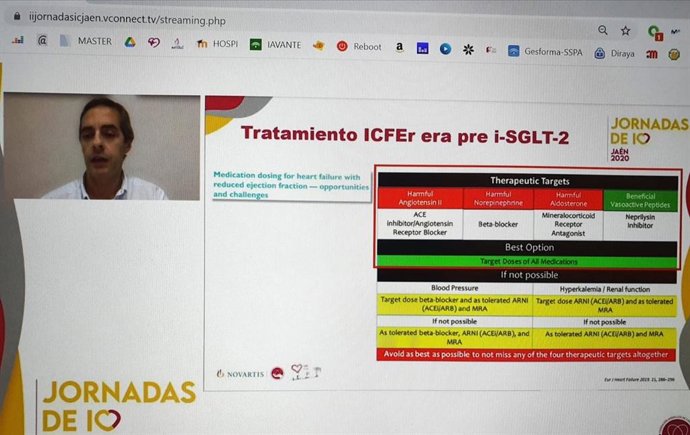 II Jornada de Insuficiencia Cardiaca, celebrada en formato virtual.