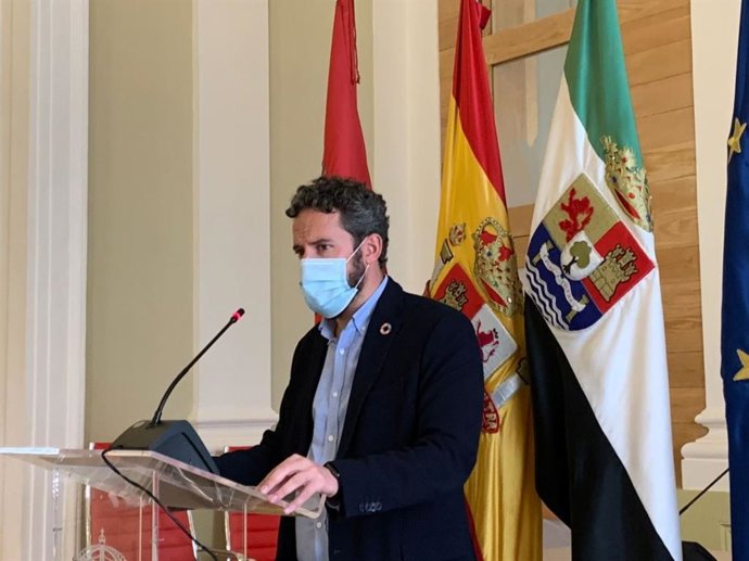Andrés Licerán, portavoz del Gobierno local de Cáceres