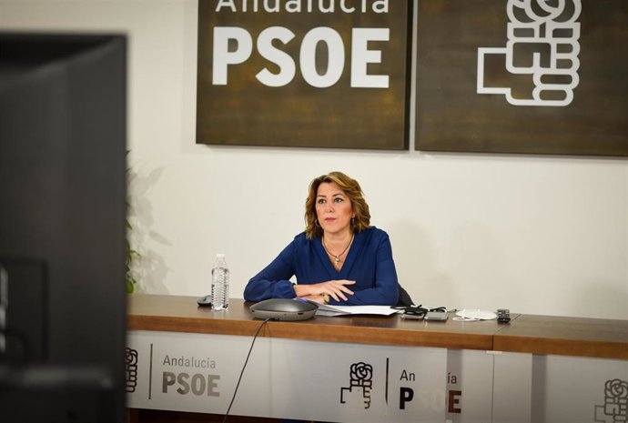 La secretaria general del PSOE-A, Susana Díaz.