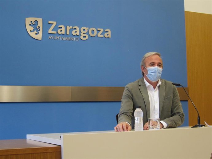 El alcalde de Zaragoza, Jorge Azcón
