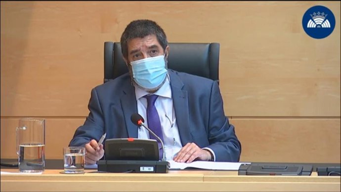 El gerente regional de Salud de Castilla y León, Manuel Mitadiel, comparece en las Cortes.