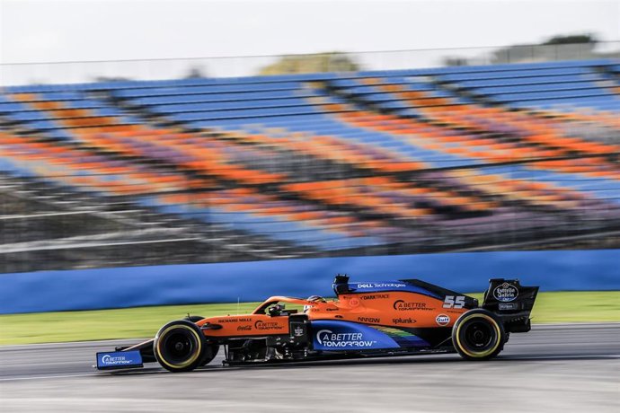 Carlos Sainz (McLaren) rodando en Turquía