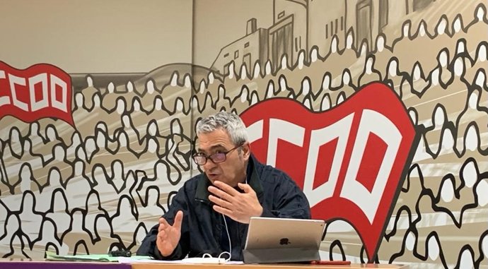 Carlos Sánchez, secretario de CCOO Cantabria