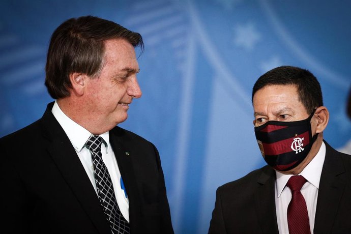 Jair Bolsonaro y Hamilton Mourao