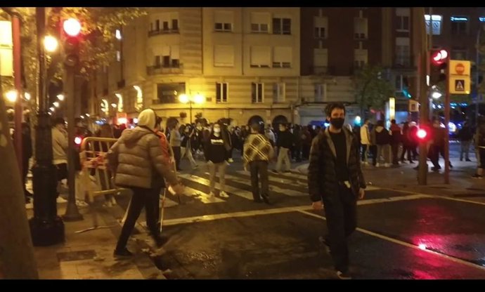 Disturbios en Logroño el sábado