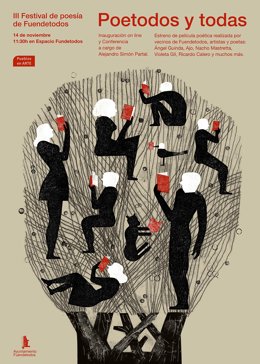 Los vecinos de Fuendetodos participan en un experimento poético en torno al paisaje con 'Poetodos'.